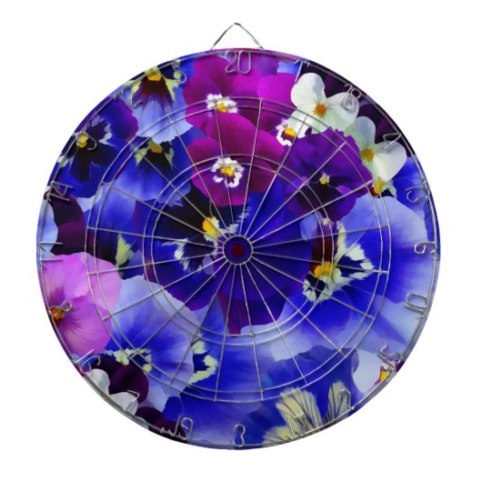 Blauwe ventilatorregeling dartbord (Voorkant)