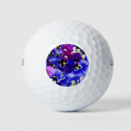 Blauwe ventilatorregeling golfballen