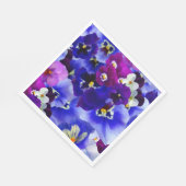 Blauwe ventilatorregeling servet (Hoek)