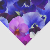 Blauwe ventilatorregeling tissuepapier (Detail)