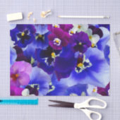 Blauwe ventilatorregeling tissuepapier (Craft)