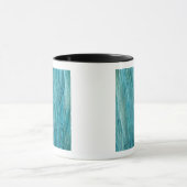 Blauwe veren mok (Midden)