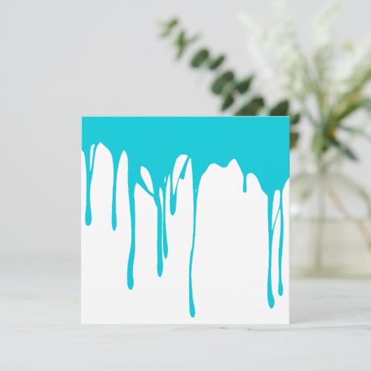 Blauwe verf voor uiteinden (Staand voorkant)