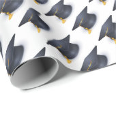 Blauwe verloopdop cadeaupapier (Rol Hoek)