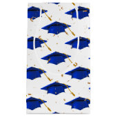 Blauwe verloopdop met Confetti Klein Cadeauzakje (Voorkant)