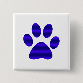 Blauwe verlooppagina afdrukken vierkante button 5,1 cm
