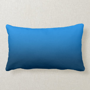 , blauwe verlooppijp kussen