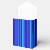 Blauwe verticale strepen bedankdoosjes (Geopend)
