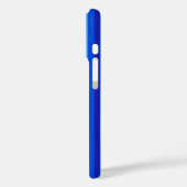 Blauwe verticale strepen Case-Mate iPhone case (Achterkant / Links)