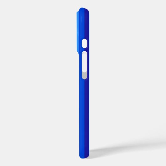 Blauwe verticale strepen Case-Mate iPhone case (Achterkant / Links)