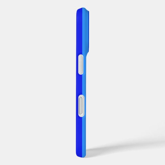 Blauwe verticale strepen Case-Mate iPhone case (Achterkant / Rechts)
