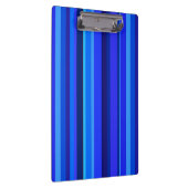 Blauwe verticale strepen klembord (Rechts)