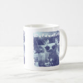 Blauwe Vervallen Relaxalotl Axolotl Koffiemok (Voorkant rechts)