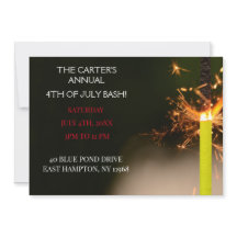 Blauwe Vierde juli Onafhankelijkheidsdag Sparkler