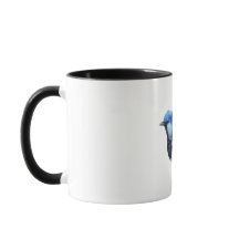 Blauwe Vink Vogel aanpasbaar