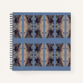 Blauwe Vintage Notitieboek (Voorkant)