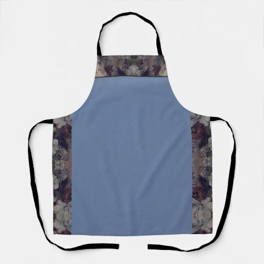 Blauwe Vintage Schort (Voorkant)