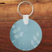Blauwe Vintage Sleutelhanger (Voorkant)