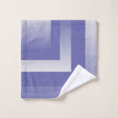 Blauwe violet 2022 bad handdoek (Wasdoekje)