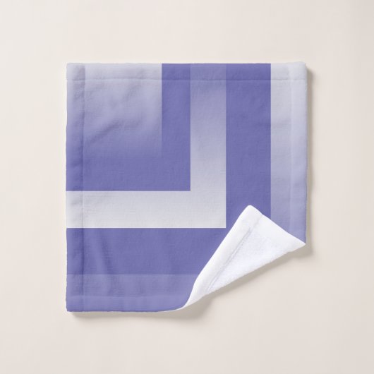 Blauwe violet 2022 bad handdoek (Wasdoekje)