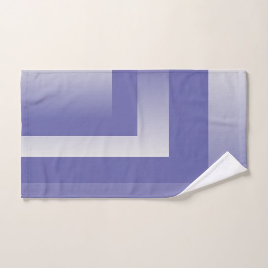 Blauwe violet 2022 bad handdoek (Handdoek)