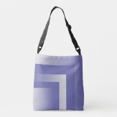 Blauwe violet 2022 crossbody tas (Achterkant)
