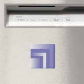 Blauwe violet 2022 magneet (Insitu (Vaatwasser))