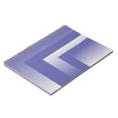 Blauwe violet 2022 notitieboek (Linkerzijde)