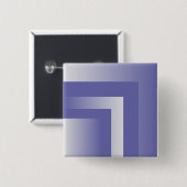 Blauwe violet 2022 vierkante button 5,1 cm (Voorkant /achterkant)