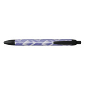 Blauwe violet 2022 zwarte inkt pen (Achterkant)