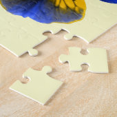 Blauwe Viooltjespuzzel Legpuzzel (Zijkant)