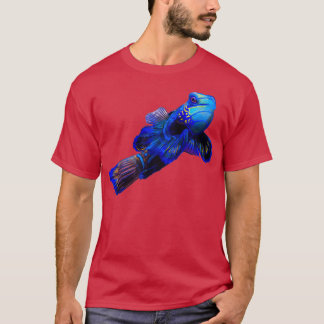 Blauwe vis 10 t-shirt