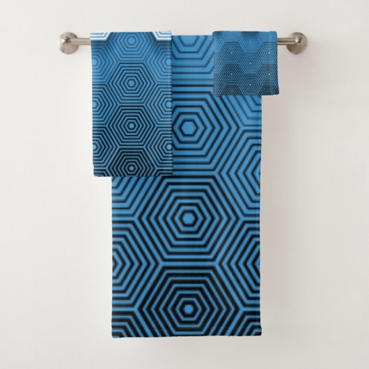 Blauwe vis bad handdoek (Insitu)