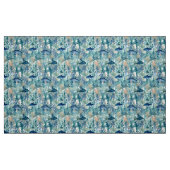 Blauwe vis stof (Fat Quarter)