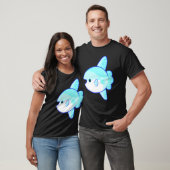 Blauwe Vis T-shirt (Unisex)