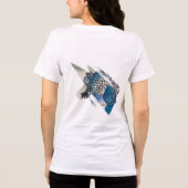 Blauwe Vis T-shirt (Achterkant)