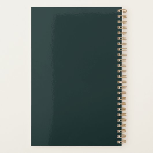 Blauwe visgids planner (Achterkant)