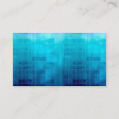 Blauwe visitekaartje (Achterkant)