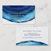 Blauwe Visitekaartjes (Voorkant / Achterkant)