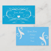 Blauwe Visitekaartjes (Voorkant / Achterkant)