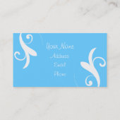 Blauwe Visitekaartjes (Achterkant)