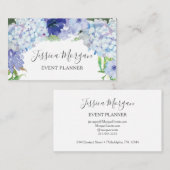 Blauwe Visitekaartjes (Voorkant / Achterkant)