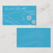 Blauwe Visitekaartjes (Voorkant / Achterkant)