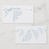 Blauwe Visitekaartjes (Voorkant / Achterkant)