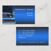 Blauwe Visitekaartjes van Camaro (Voorkant / Achterkant)