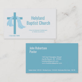 Blauwe Visitekaartjes van de Kerk