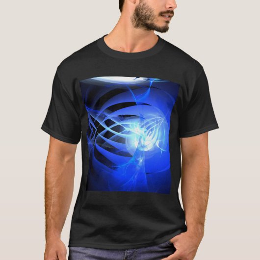 Blauwe Vissen Droom T-shirt (Voorkant)
