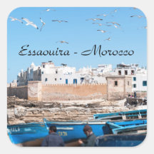 Blauwe Vissende vaartuigen in Essaouira - Marokko