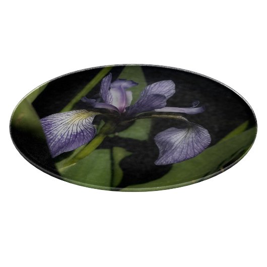 Blauwe vlag Iris-ventilator Snijplank (Hoek)