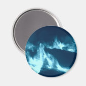 Blauwe vlam 2 magneet (Voorkant / Achterkant)